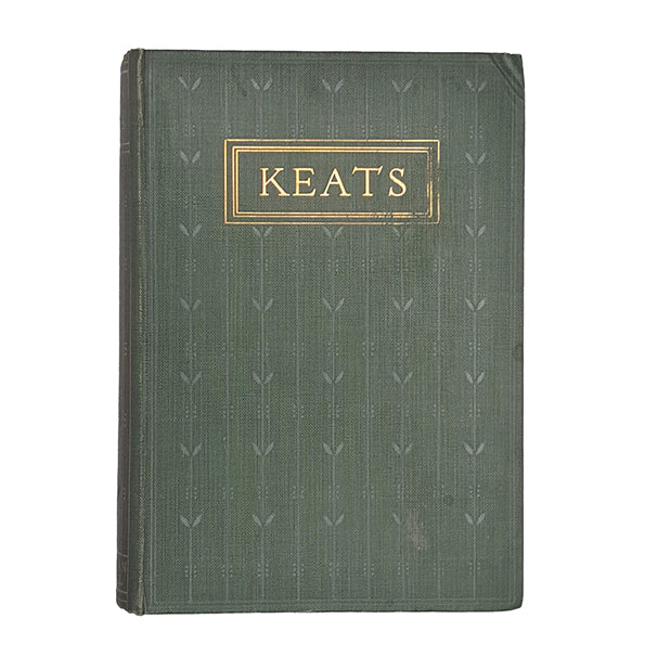 The Poems of John Keats - Chapman &amp; Hall