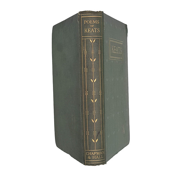 The Poems of John Keats - Chapman &amp; Hall