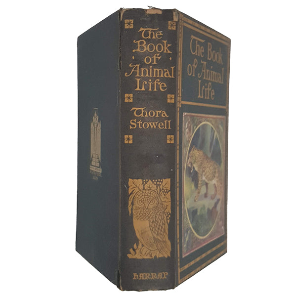 The Book of Animal Life by Thora Stowell - Harrap, 1935, 1st Edition