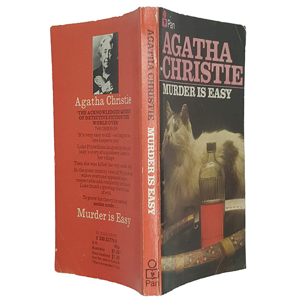 Murder is Easy by Agatha Christie - Fontana, 1977