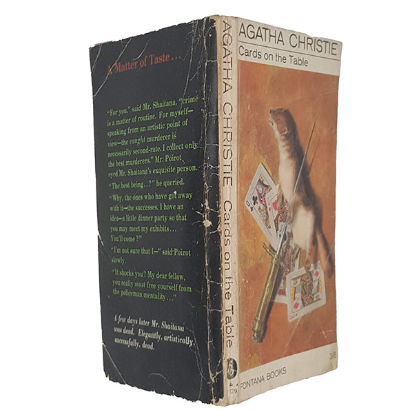 Cards on the Table by Agatha Christie - Fontana 1968