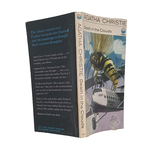 Death in the Clouds by Agatha Christie - Fontana, 1979