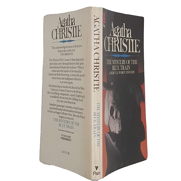 Agatha Christie's The Mystery of the Blue Train - Pan Books, 1983