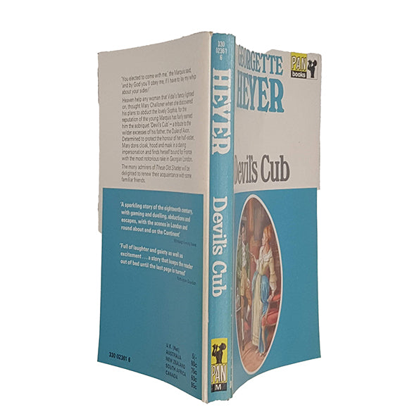 Devil's Cub by Georgette Heyer - Pan, 1969