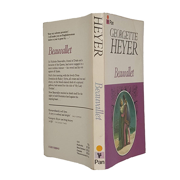 Beauvallet by Georgette Heyer - Pan, 1976