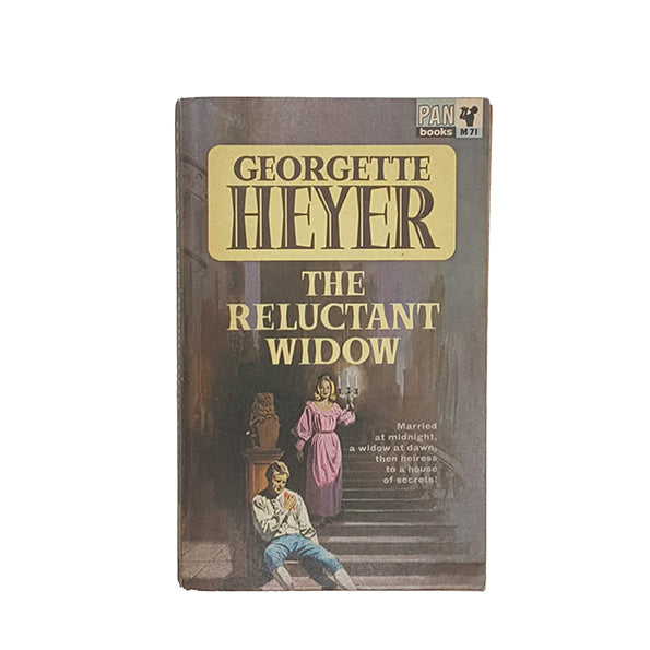 The Reluctant Widow by Georgette Heyer - Pan Books, 1966
