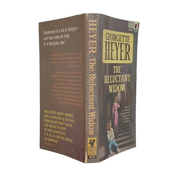 The Reluctant Widow by Georgette Heyer - Pan Books, 1966