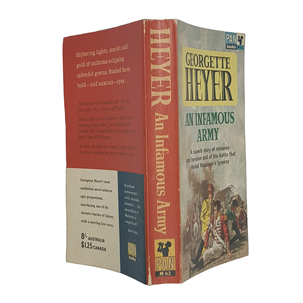Georgette Heyer's An Infamous Army - Pan Books, 1965