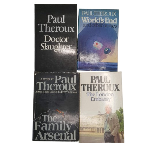 Paul Theroux Collected Works - 1st Editions (4 Books)