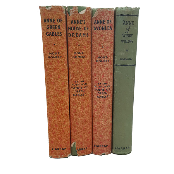 L. M. Montgomery's Anne of Green Gables, Avonlea, Windy Willows &amp; Anne's House of Dreams - Harrap, 1952-63 (4 Books)