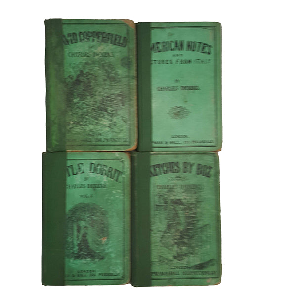 Charles Dickens&#39; Collected Works - Chapman &amp; Hall, 1886-7 (4 Books)