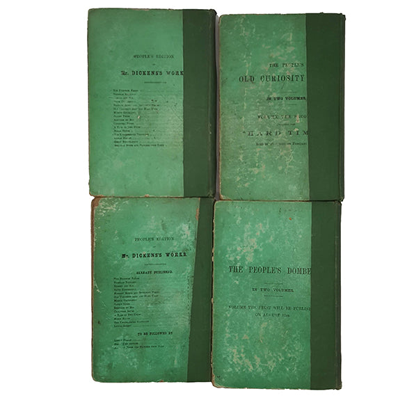 Charles Dickens&#39; Collected Works - Chapman &amp; Hall, 1886-7 (4 Books)