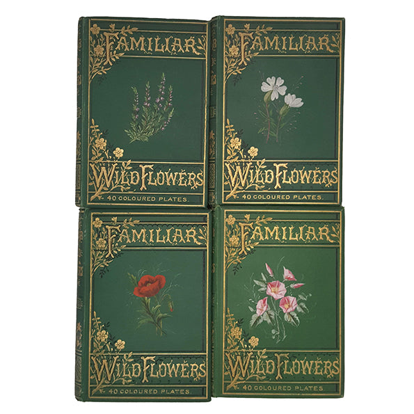 Familiar Wild Flowers by F. Edward Hulme (4 Books)