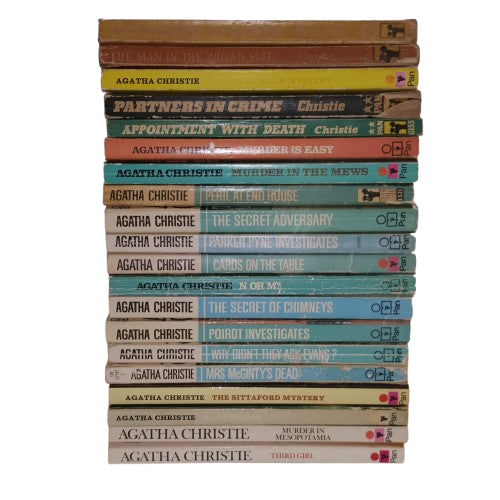 Agatha Christie Vintage Paperback Collection, c.1970 (20 Books)