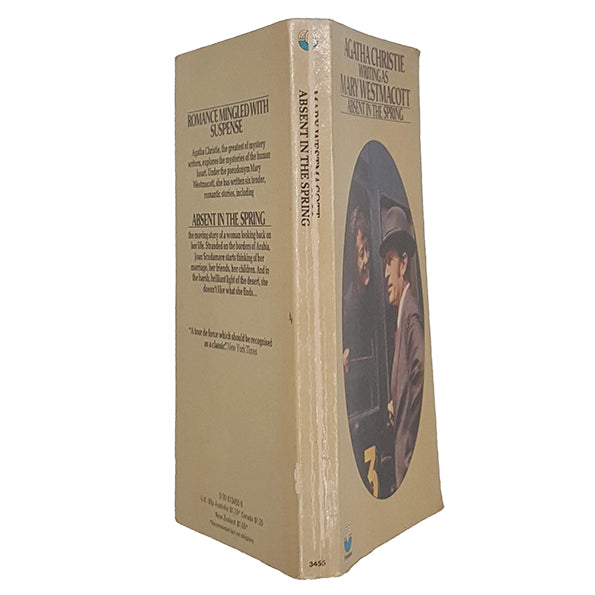 Absent In The Spring by Mary Westmacott / Agatha Christie - Fontana, 1974