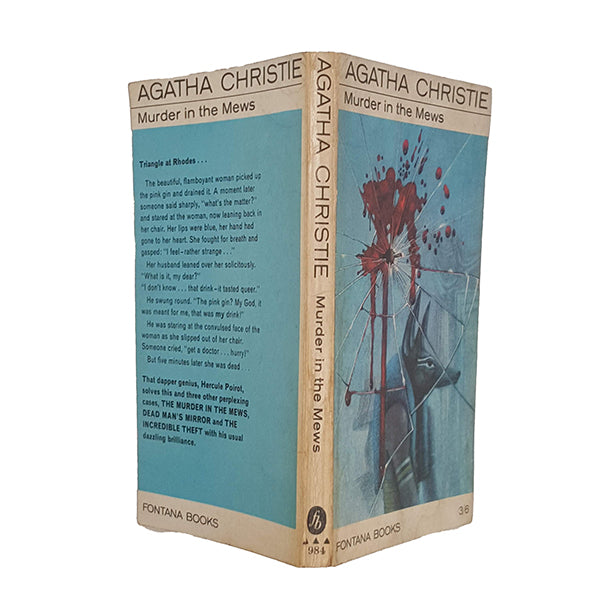 Murder in the Mews by Agatha Christie - Fontana, 1964