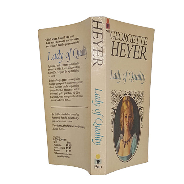 Georgette Heyer's Lady of Quality - Pan Books, 1974