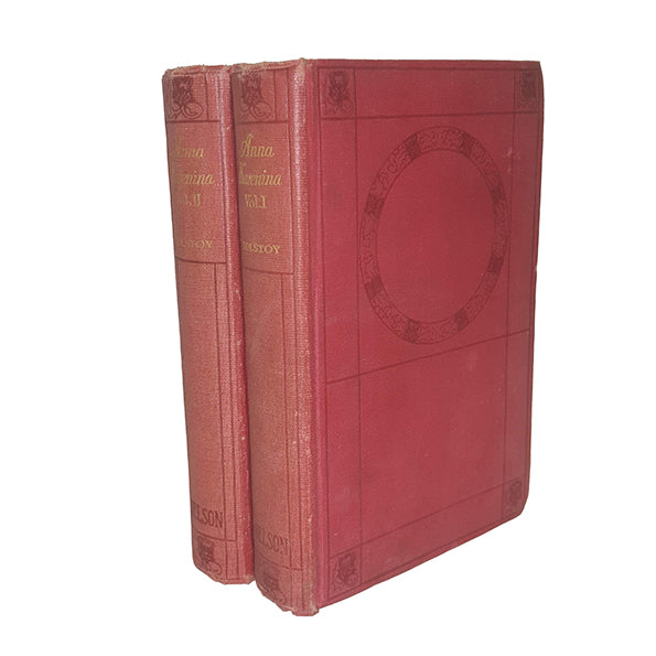 Leo Tolstoy’s Anna Karenina in 2 volumes - Nelson (2 Books)