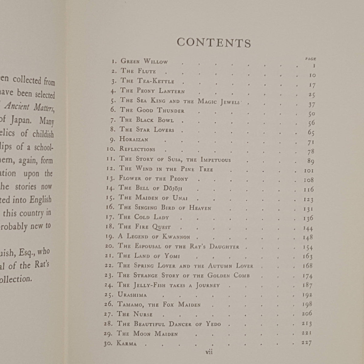 Green Willow and other Japanese Fairy Tales by Grace James - Macmillan, 1979