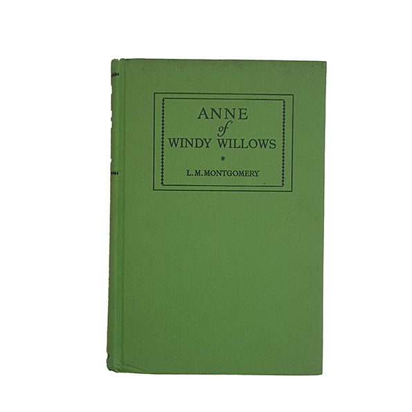 Anne of Windy Willows by L.M. Montgomery - George G. Harrap, 1952