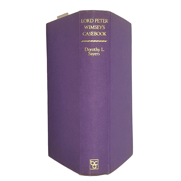 Dorothy L. Sayers' Clouds of Witness &amp; Unnatural Death - Book Club, 1975
