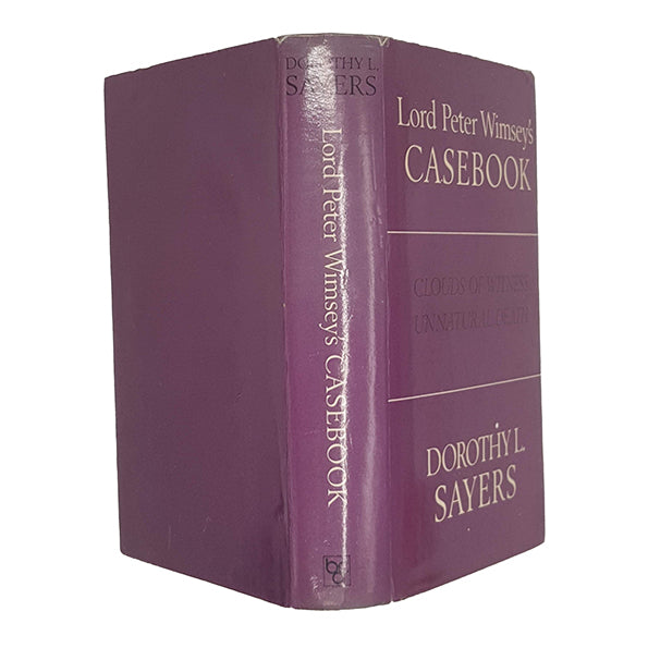 Dorothy L. Sayers' Clouds of Witness &amp; Unnatural Death - Book Club, 1975