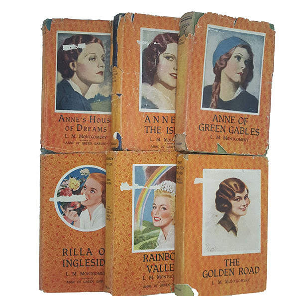 L. M. Montgomery Collected Works, Anne of Green Gables Etc. - Harrap, 1947-53 (6 Books)