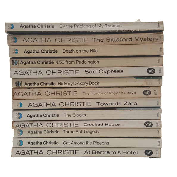 Agatha Christie Vintage Paperback Collection - Fontana, c.1970 (13 Books)