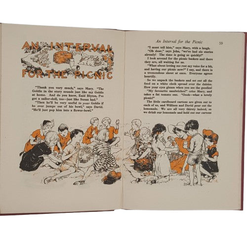 A Picnic Party With Enid Blyton - 1st Edition, Hodder &amp; Stoughton, 1951