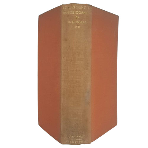 H. G. Wells' Experiment in Autobiography, Vol. II - Gollancz, 1934 - First Edition
