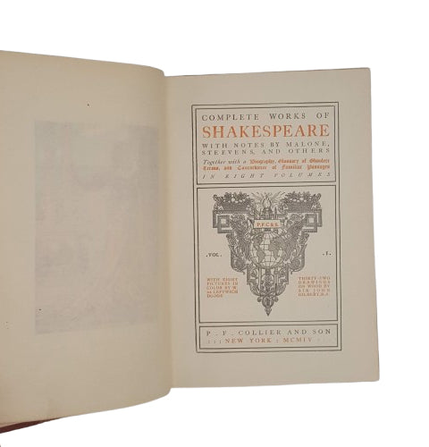 The Complete Works of Shakespeare - Collier, 1904