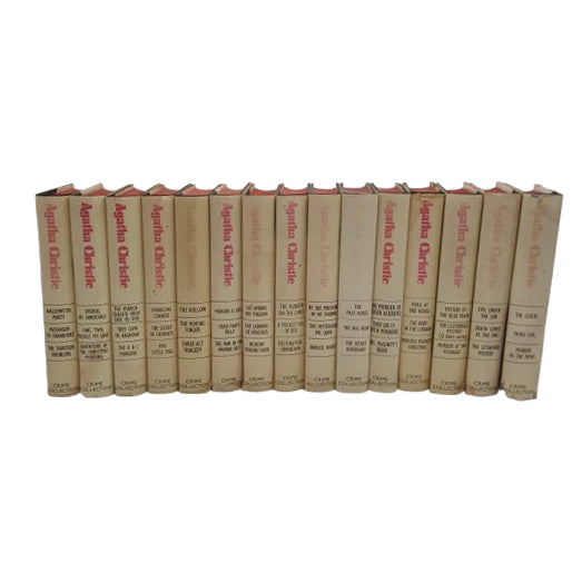 Agatha Christie Crime Collection - 15 Books - Hamlyn, c.1970