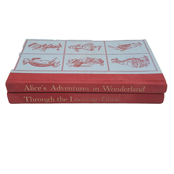 Alice’s Adventures in Wonderland &amp; Through The Looking Glass  - Folio, 1990 (2 Books)