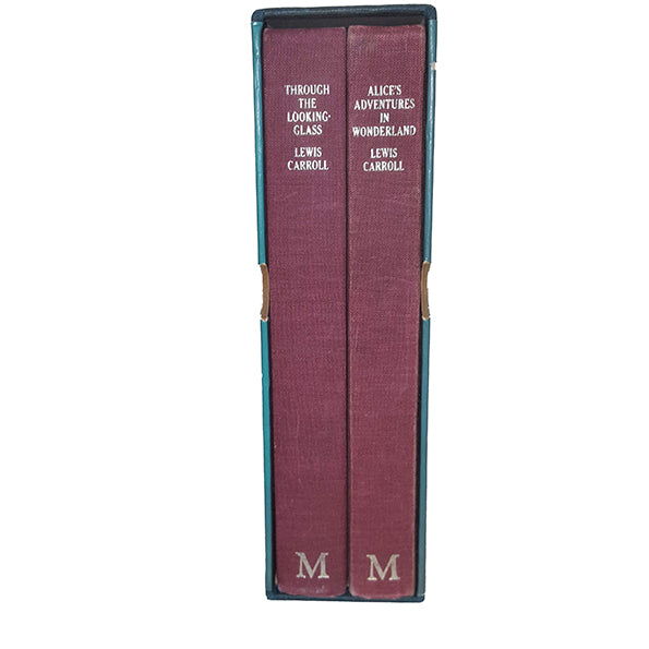 Alice’s Adventures in Wonderland and Through the Looking-Glass by Lewis Carroll - Macmillan, 1980 (2 Books in slipcase)