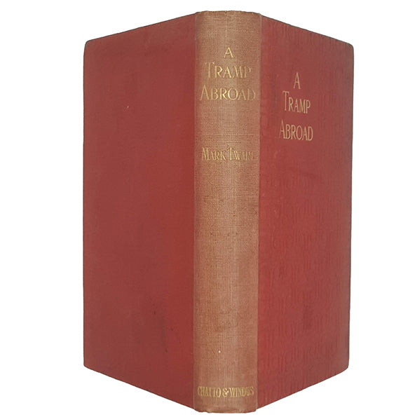 Mark Twain's A Tramp Abroad - Chatto, 1924