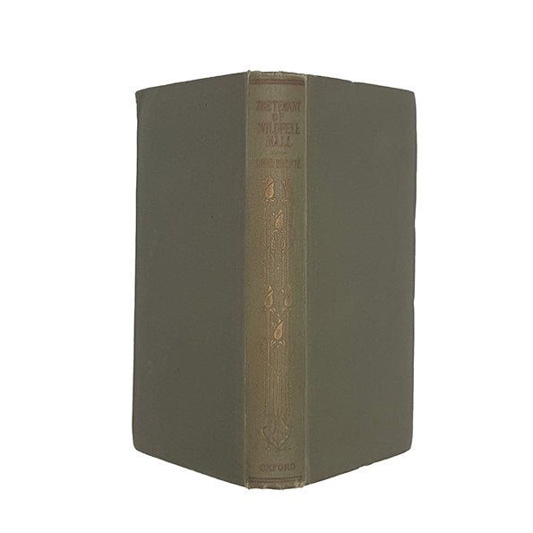 Anne Brontë's The Tenant of Wildfell Hall - Oxford, 1912