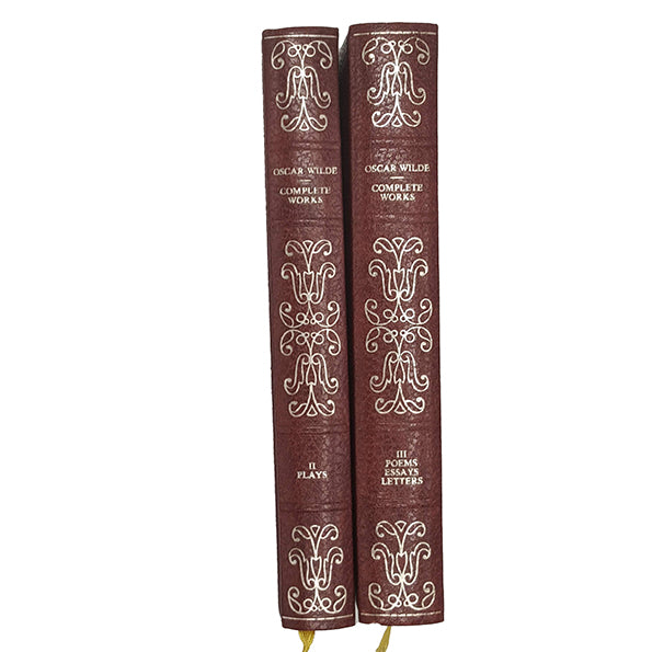 Oscar Wilde's Plays Poems, Essays, Letters (2 Books)
