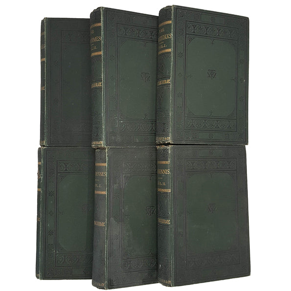 W. M. Thackeray Collected Works - Smith, Elder &amp; Co., 1892 (6 Books)