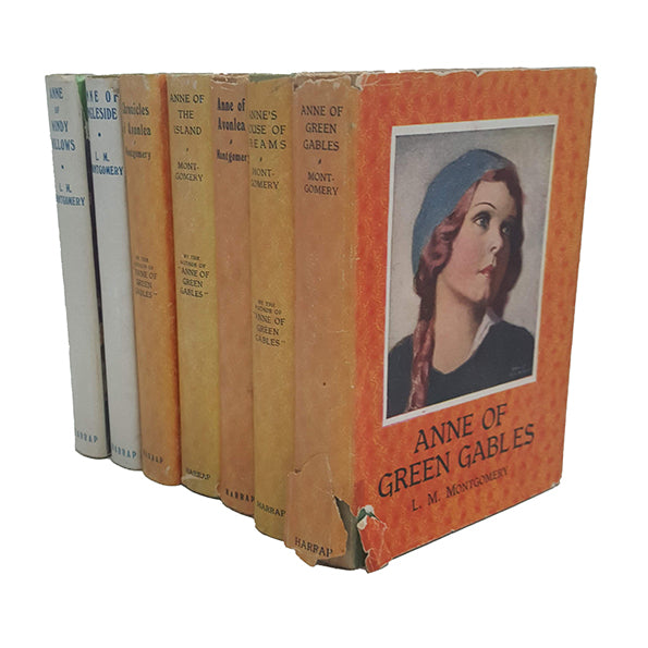 L. M. Montgomery Collected Works, Anne of Green Gables Etc. - Harrap (7 Books)