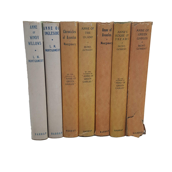 L. M. Montgomery Collected Works, Anne of Green Gables Etc. - Harrap (7 Books)