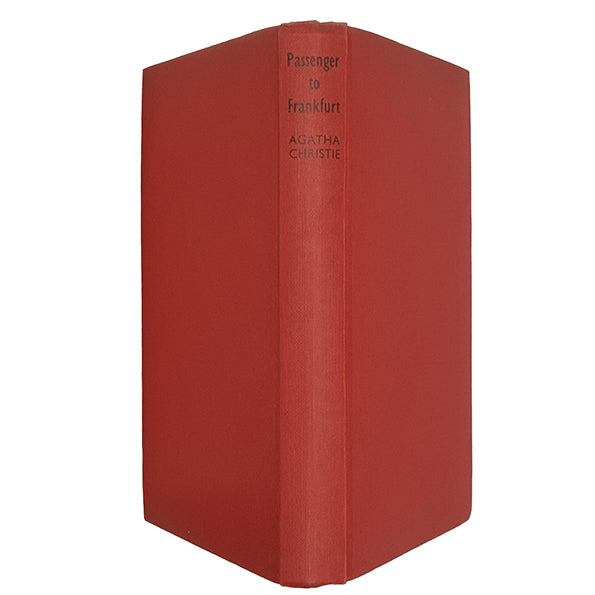Passenger To Frankfurt by Agatha Christie - The Book Club, 1970