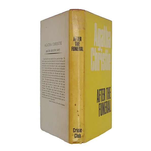 Agatha Christie's After The Funeral - Collins, 1970