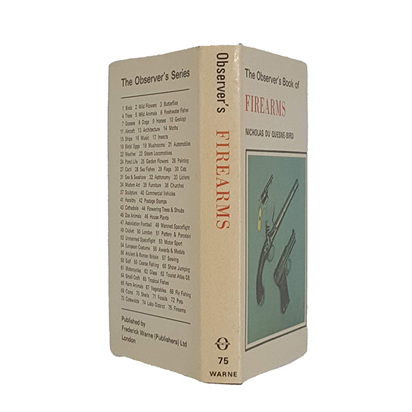 The Observer's Book of Firearms (#75) by Nicholas Du Quesne Bird - Warne, 1978