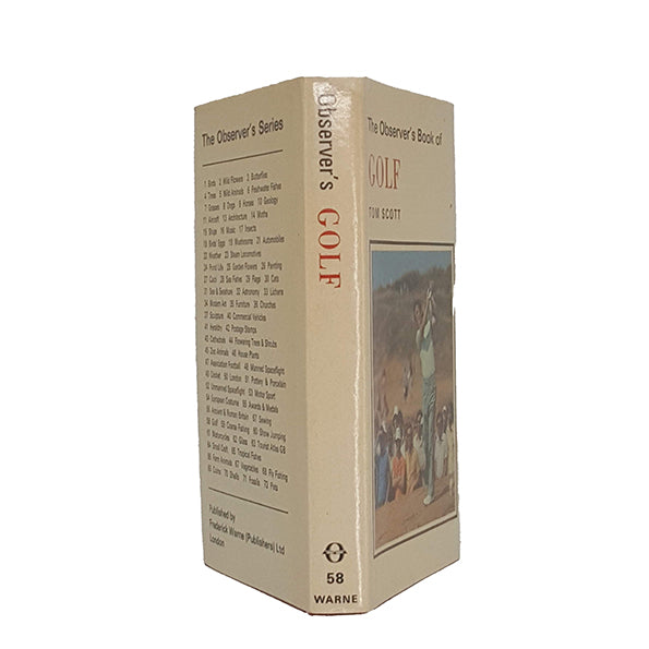 The Observer's Book of Golf (58) by Tom Scott (white shirt)