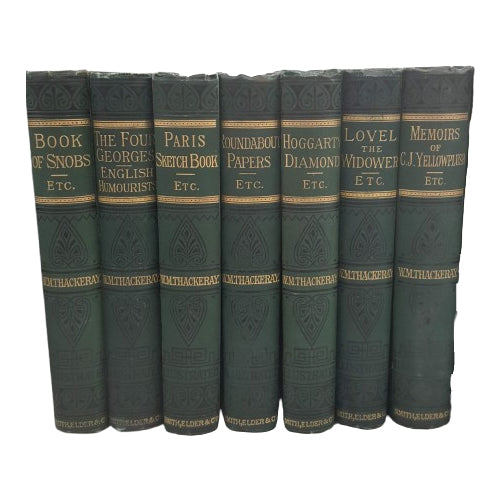 W. M. Thackeray Collected Works - Smith, Elder &amp; Co., 1892 (15 Books)