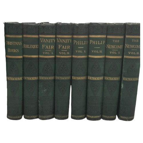 W. M. Thackeray Collected Works - Smith, Elder &amp; Co., 1892 (15 Books)