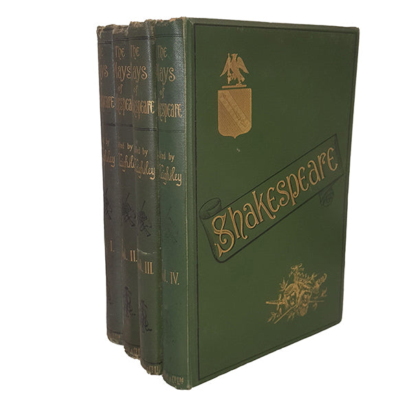 The Plays Of William Shakespeare, Volumes I-IV - Virtue, c.1870 (4 Books)