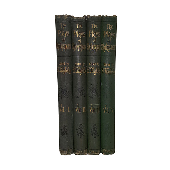 The Plays Of William Shakespeare, Volumes I-IV - Virtue, c.1870 (4 Books)