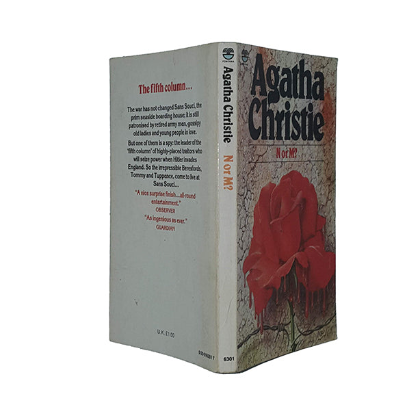 N or M? By Agatha Christie - Fontana, 1981