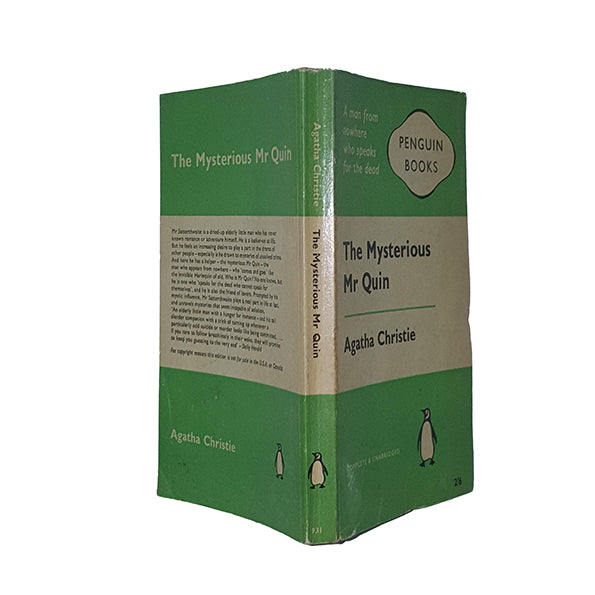 Agatha Christie’s The Mysterious Mr Quin - Penguin, 1963